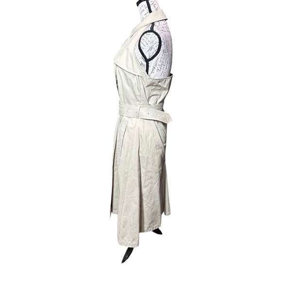Burberry Michelle Khaki Trench Dress NWT Size UK 12 (US Size 8) - Picture 4 of 9